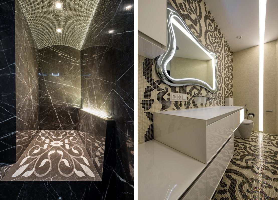 A Futuristic Modern Apartment with Eye-Catching Interior Designs in Moscow by Geometrix Design (15)