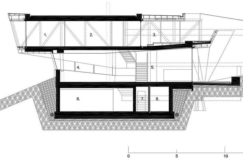 A Futuristic Modern White Home with Sleek and Stunning Views in Vienna by Project A01 Architects (29)