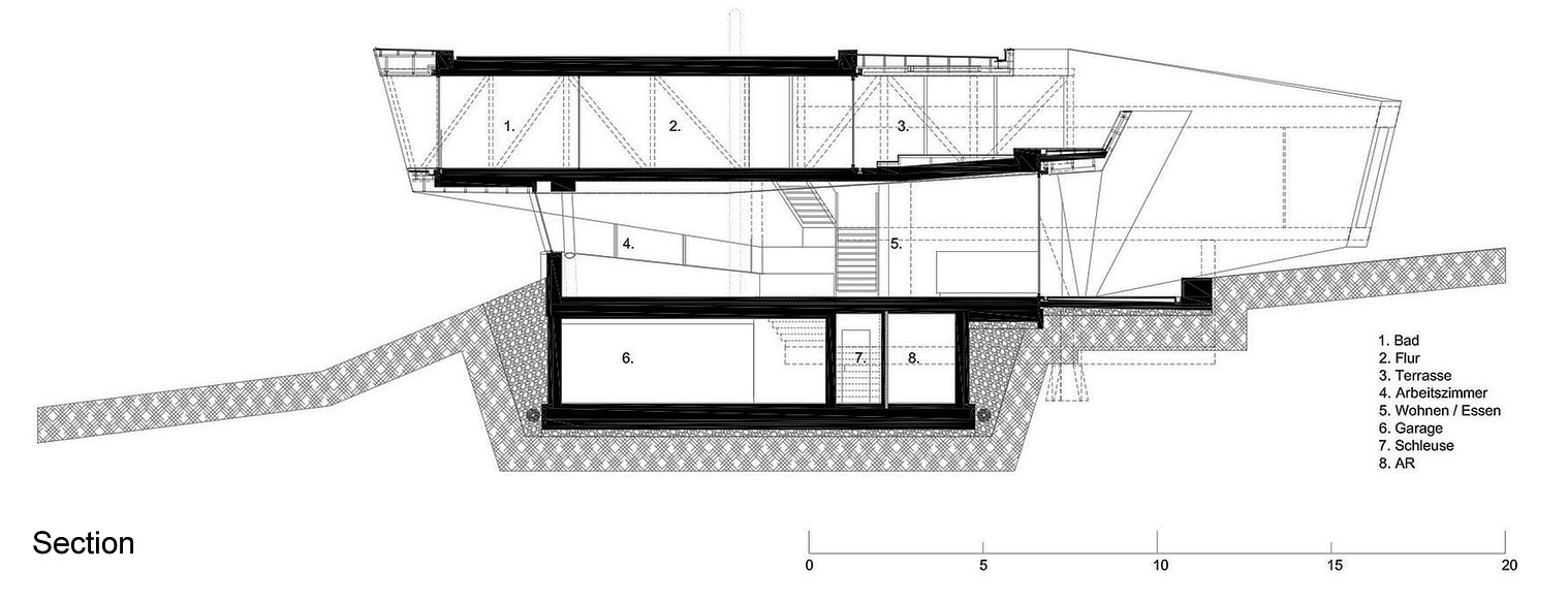 A Futuristic Modern White Home with Sleek and Stunning Views in Vienna by Project A01 Architects (29)