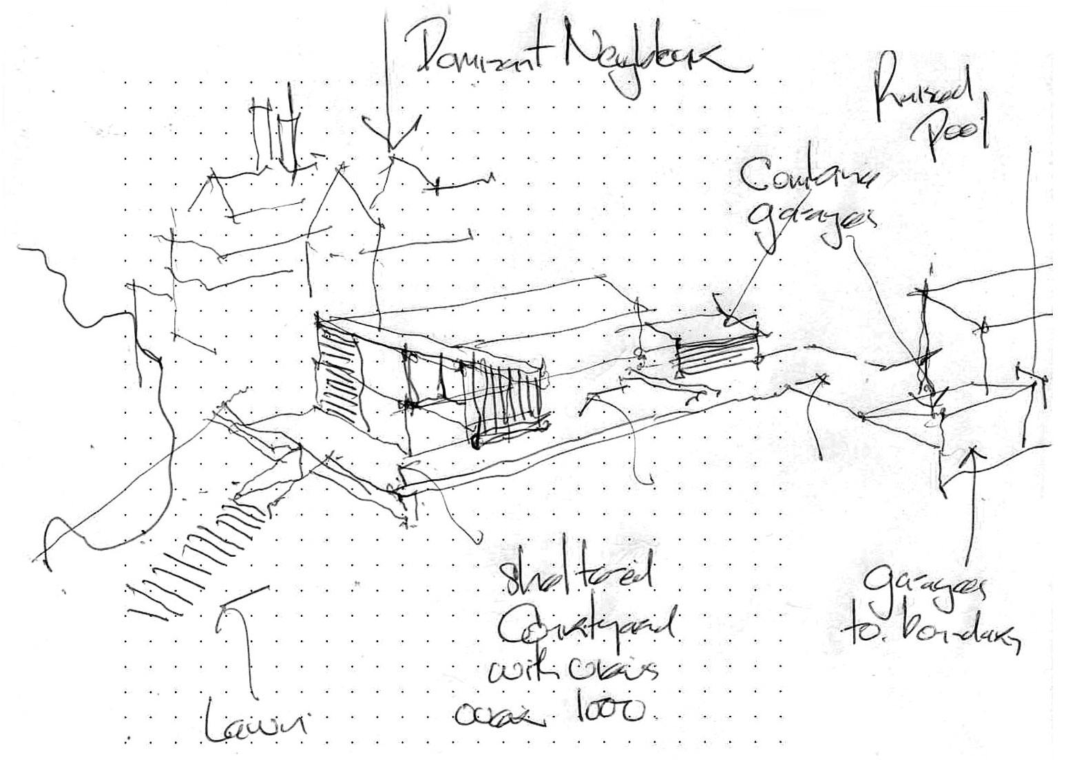 A Geometric Modern Beachfront Home Composed of Three Separate Structures in New Zealand by Athfield Architects (39)