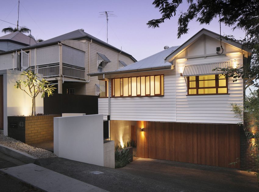 A Gorgeous Modern Home with Warm and Dynamic Interiors in Paddington, Australia by Shaun Lockyer Architects (26)