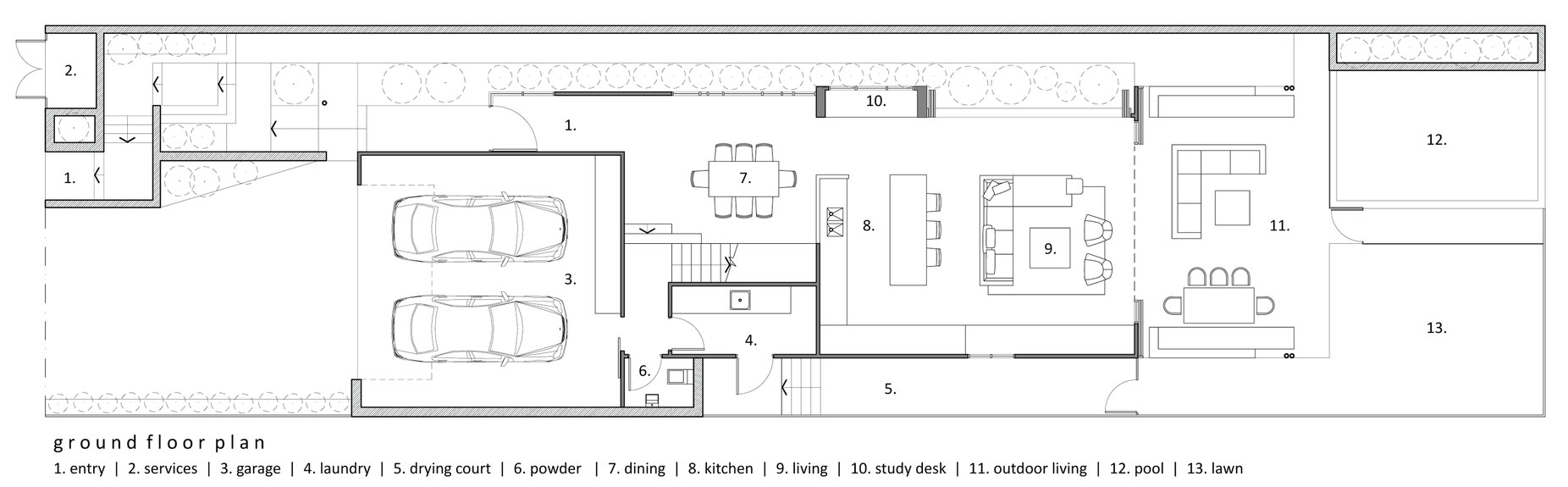 A Gorgeous Modern Home with Warm and Dynamic Interiors in Paddington, Australia by Shaun Lockyer Architects (27)