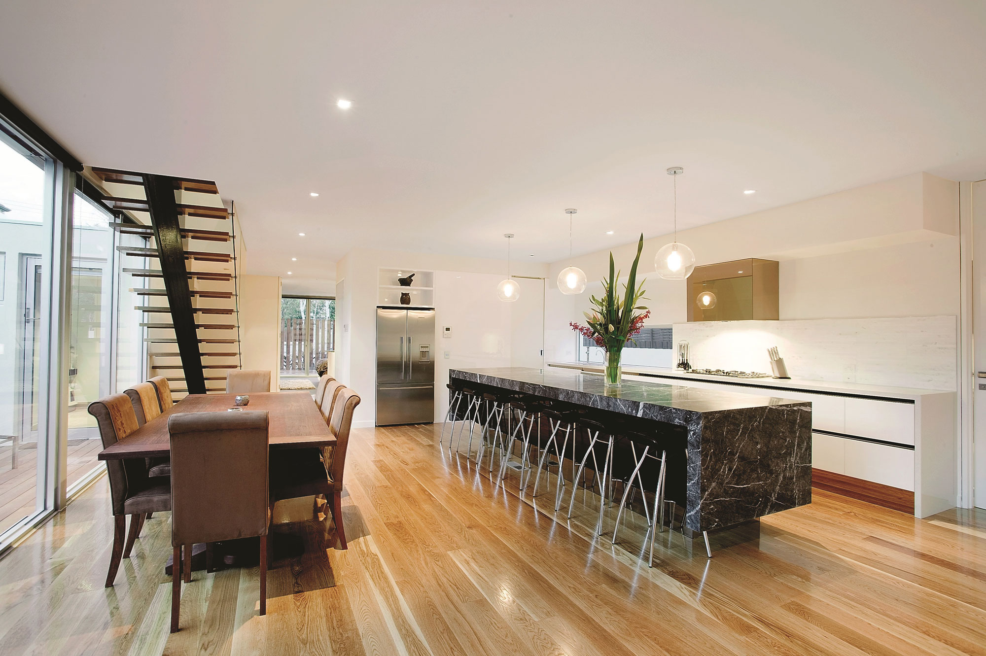 A Luxurious Modern House Full of Liveability and Personality Character in Brighton East, Australia by Finnis Architects (5)