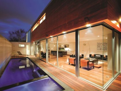 A Luxurious Modern House Full of Liveability and Personality Character in Brighton East, Australia by Finnis Architects (9)