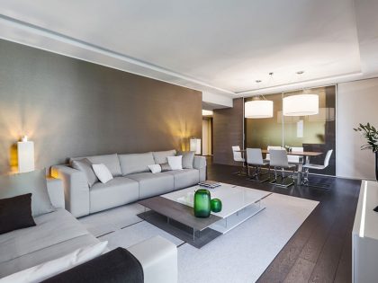 A Luxury Contemporary Apartment with Exquisite Interior and Pale Colors in Cap-d’Ail, France by NG Studio (2)