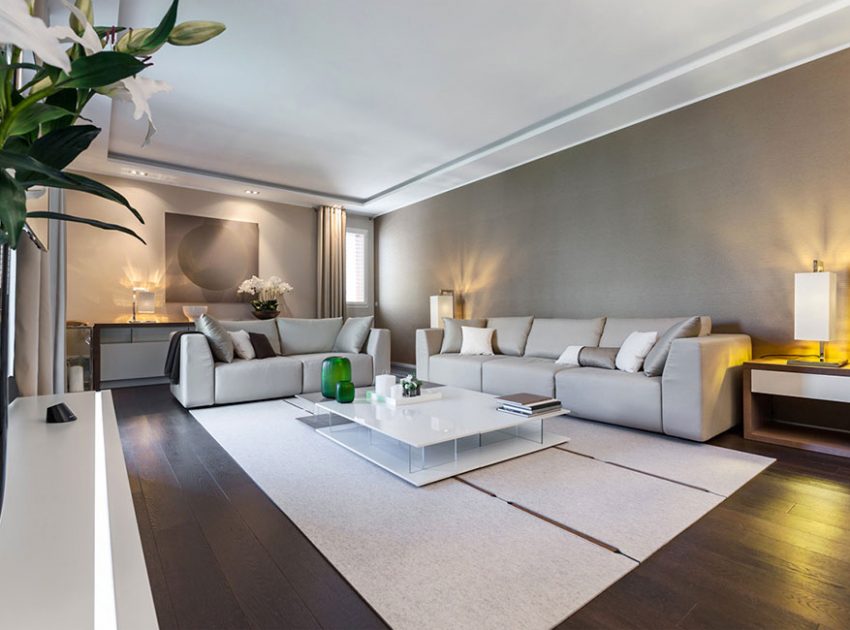 A Luxury Contemporary Apartment with Exquisite Interior and Pale Colors in Cap-d’Ail, France by NG Studio (3)