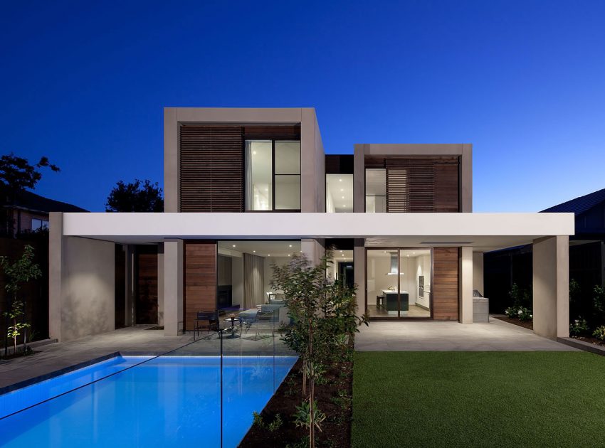 A Luxury Contemporary Home with Sophisticated and Timeless Elegance in Brighton, Australia by InForm Design (9)