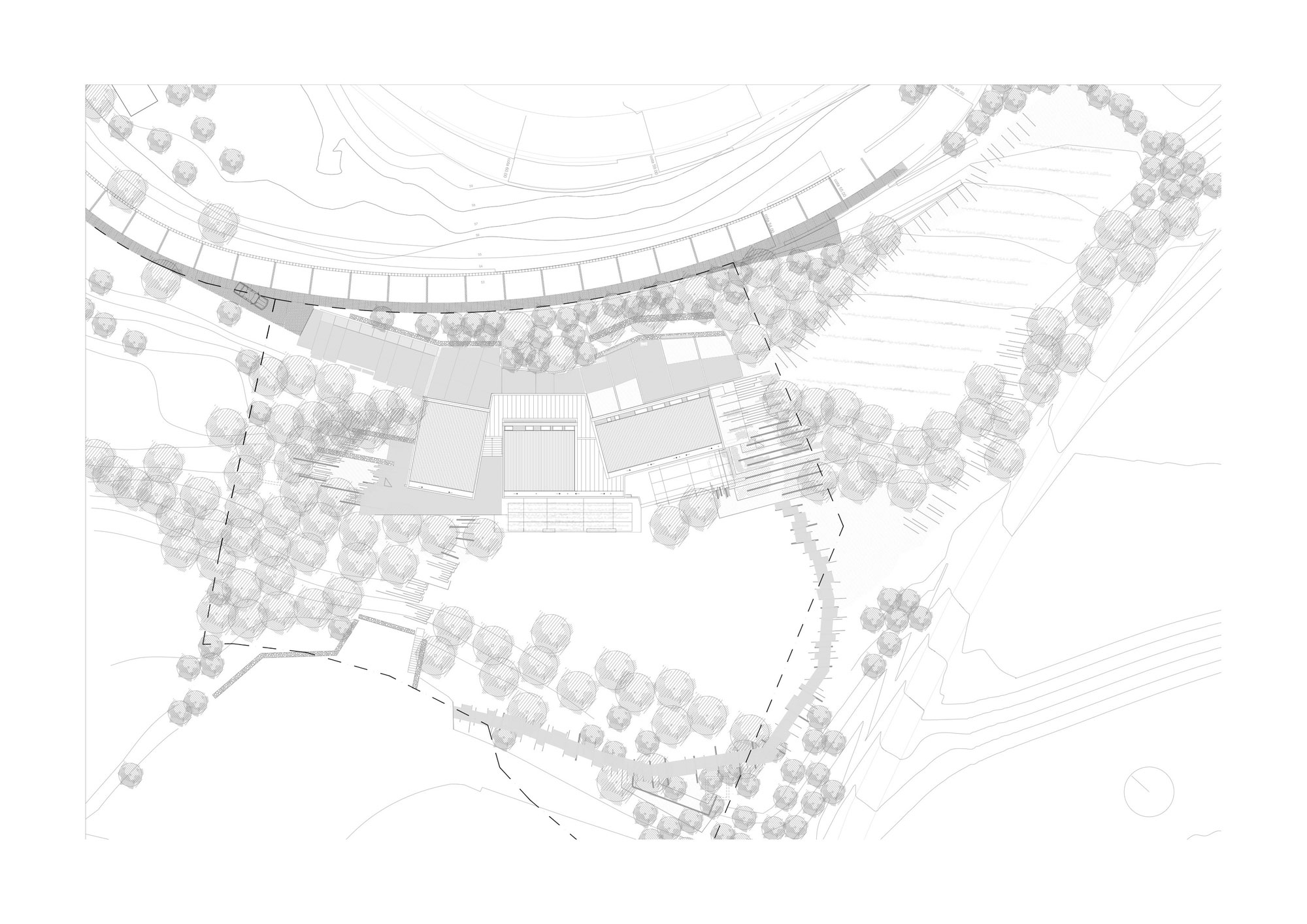 A Modern House with Stone on the Outside and Exposed Concrete on the Inside in El Ampurdán by b720 Fermín Vázquez Arquitectos (23)