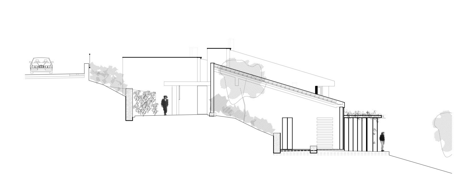 A Modern House with Stone on the Outside and Exposed Concrete on the Inside in El Ampurdán by b720 Fermín Vázquez Arquitectos (28)