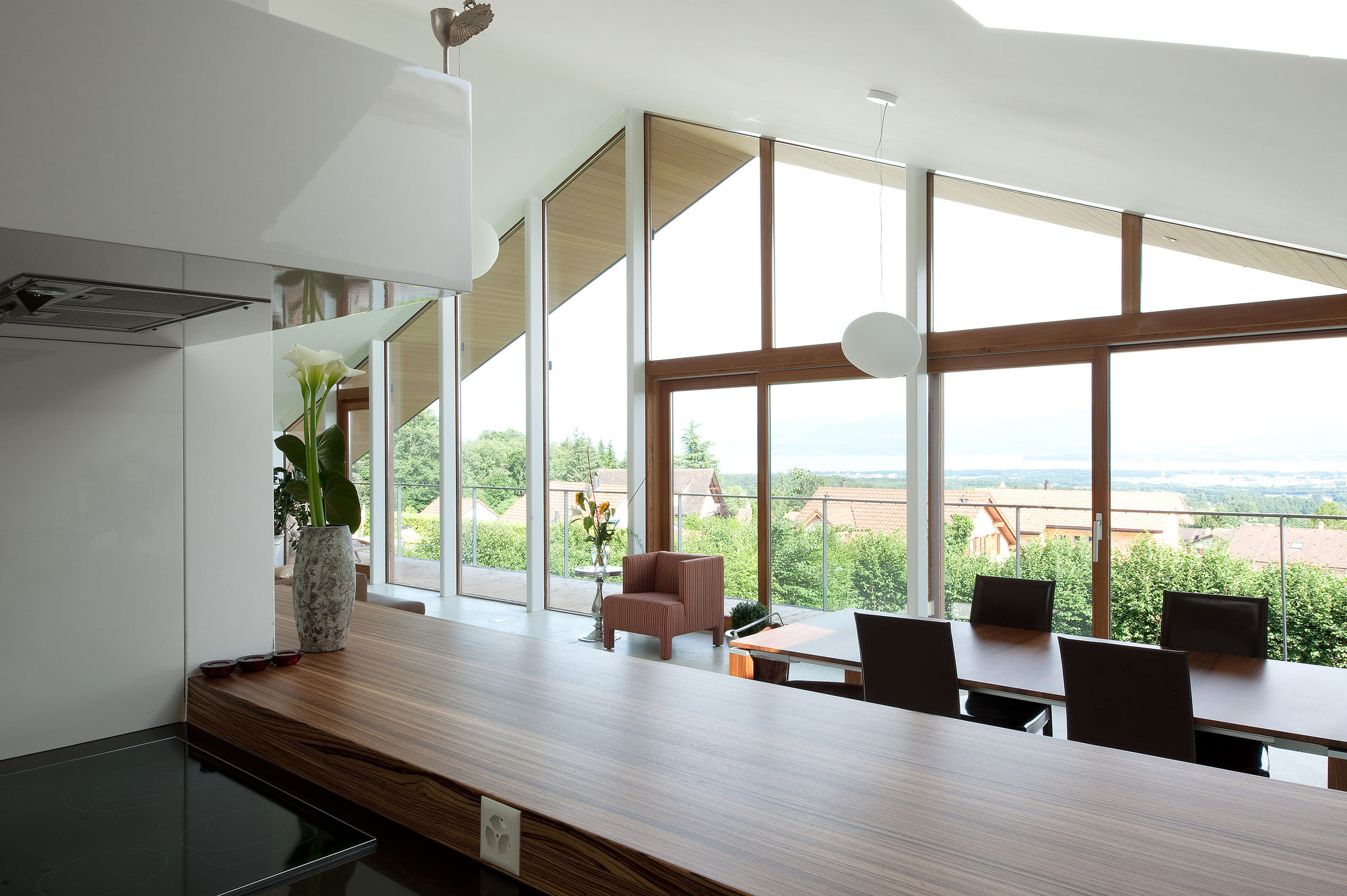 A Playful Contemporary Home Surrounded by Wildlife and Breathtaking Views in Genolier, Switzerland by LRS Architectes (7)