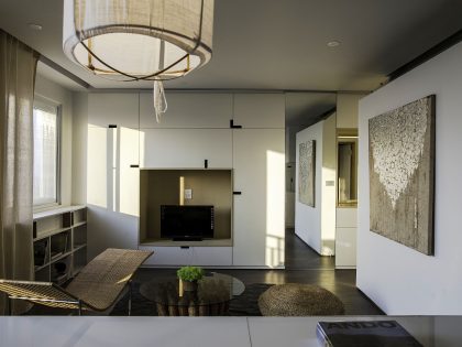 A Sensational Contemporary Apartment with Beautiful Interiors in Tay Ho, Vietnam