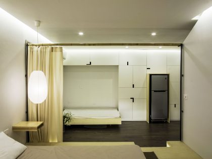 A Sensational Contemporary Apartment with Beautiful Interiors in Tay Ho, Vietnam by Hung Manh Tran (16)
