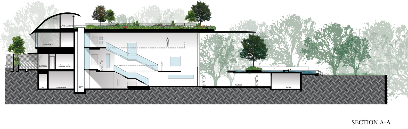 A Sensational Modern Tropical House Surrounded by Nature in Singapore by Guz Architects (20)