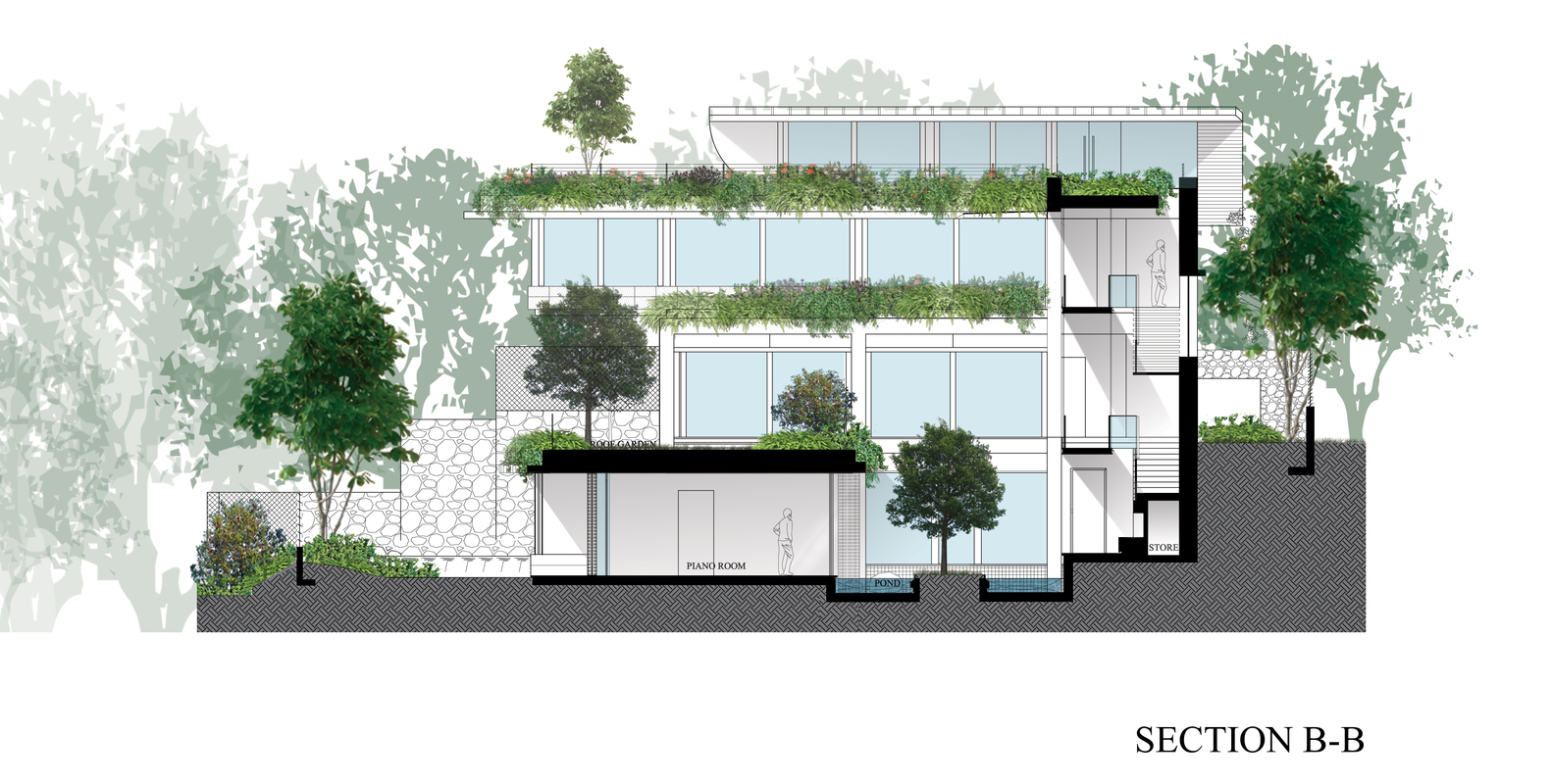 A Sensational Modern Tropical House Surrounded by Nature in Singapore by Guz Architects (21)