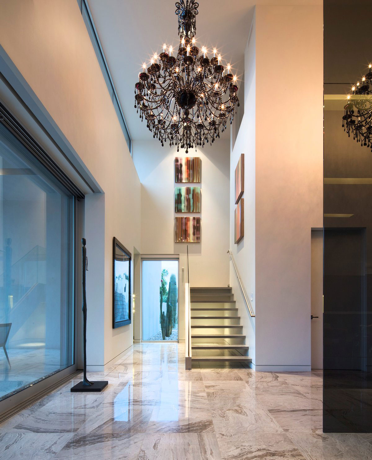 A Sleek Modern Home Characterized by Splendid White Pure Interiors in Scottsdale by Brent Kendle (10)