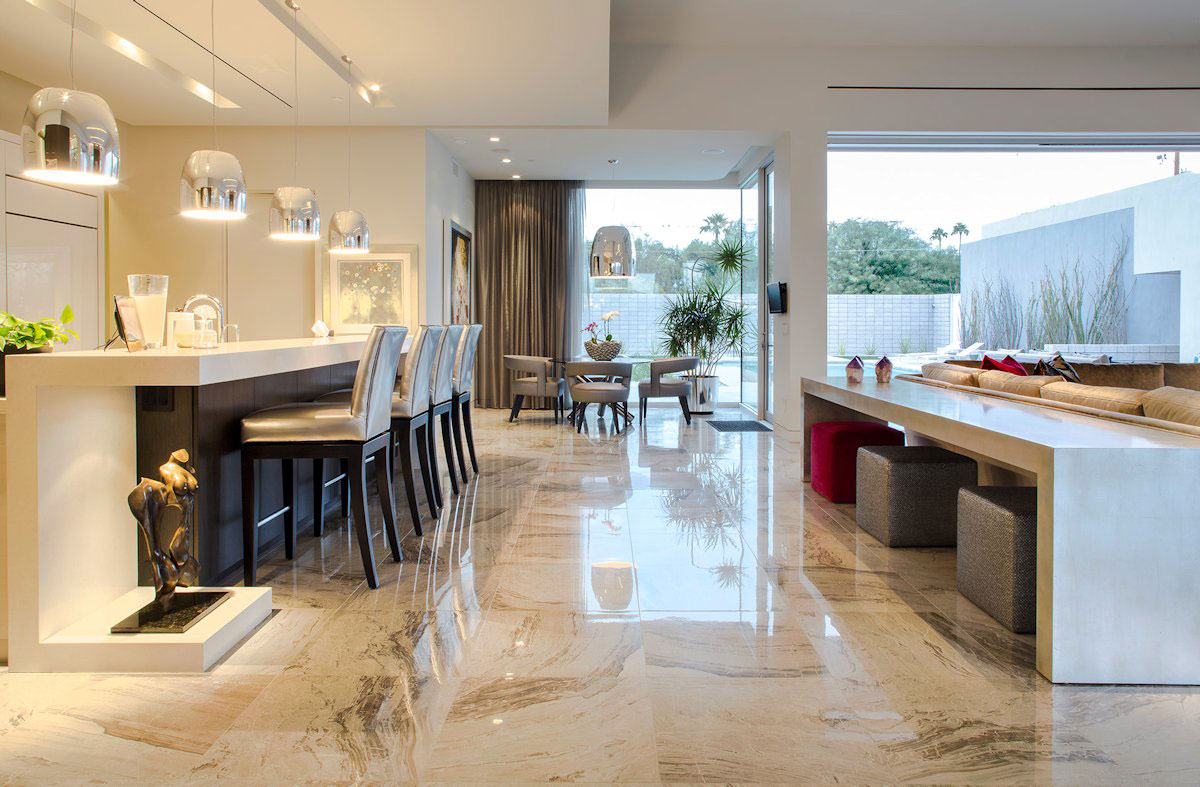 A Sleek Modern Home Characterized by Splendid White Pure Interiors in Scottsdale by Brent Kendle (7)