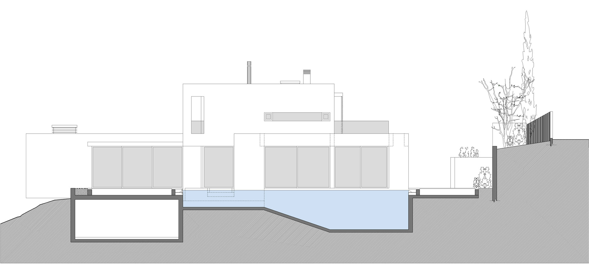 A Sleek and Sophisticated Modern Home with Elegant Perspective in Ekali, Greece by ISV Architects (13)