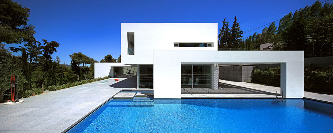 A Sleek and Sophisticated Modern Home with Elegant Perspective in Ekali, Greece by ISV Architects (4)