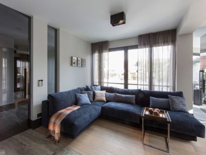 A Sleek and Stylish Home with Pieces of Art Character and Personality in Erp, The Netherlands