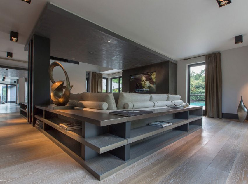 A Sleek and Stylish Home with Pieces of Art Character and Personality in Erp, The Netherlands by Centric Design Group (3)