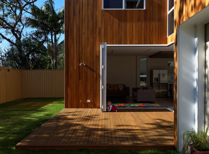 A Sleek and Stylish Sustainable Home for a Young Family in Newcastle by Bourne Blue Architecture (1)