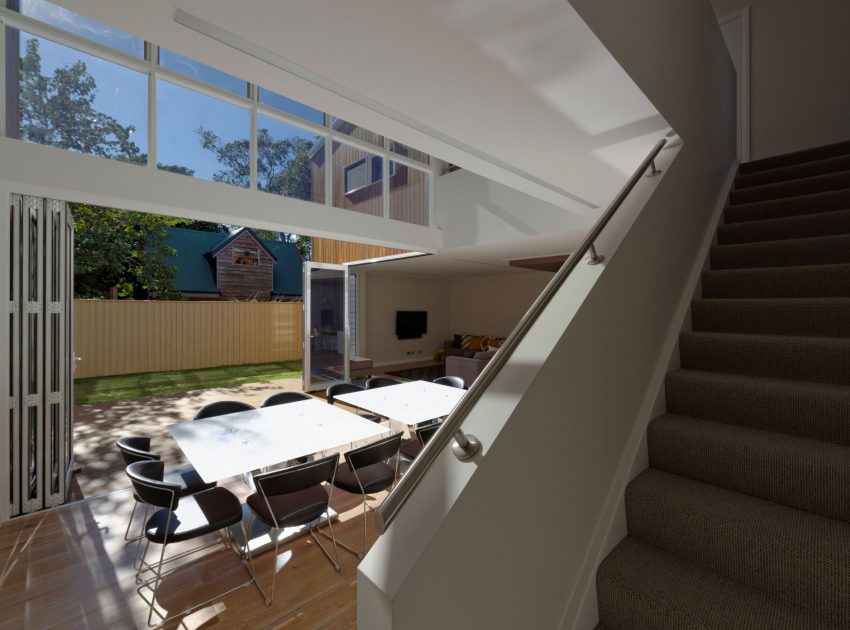 A Sleek and Stylish Sustainable Home for a Young Family in Newcastle by Bourne Blue Architecture (10)