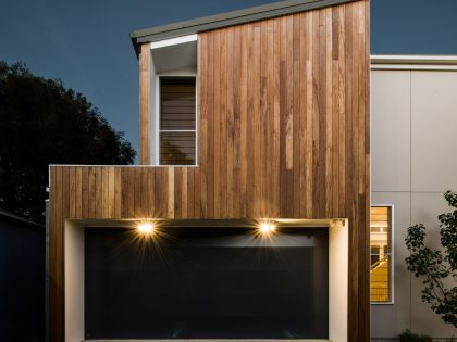 A Sleek and Stylish Sustainable Home for a Young Family in Newcastle by Bourne Blue Architecture (14)