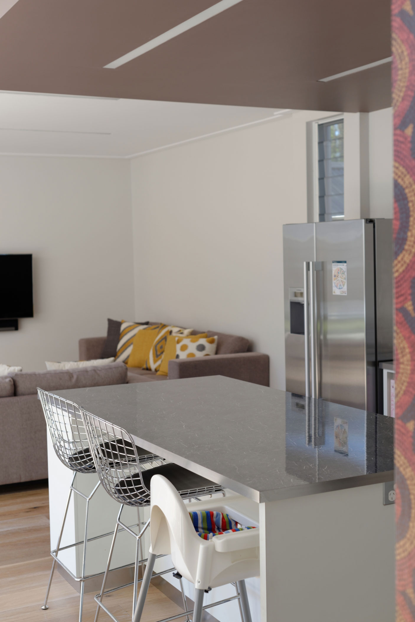 A Sleek and Stylish Sustainable Home for a Young Family in Newcastle by Bourne Blue Architecture (9)