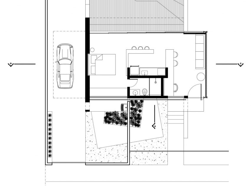 A Small Modern House From Glass, Concrete and Metal Structure in Campo Grande, Brazil by Alex Nogueira (17)