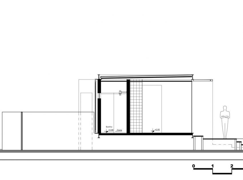 A Small Modern House From Glass, Concrete and Metal Structure in Campo Grande, Brazil by Alex Nogueira (20)