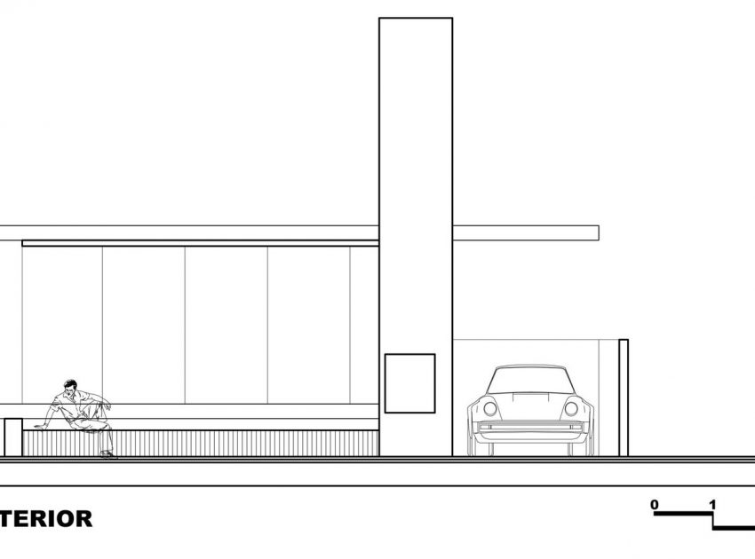 A Small Modern House From Glass, Concrete and Metal Structure in Campo Grande, Brazil by Alex Nogueira (21)