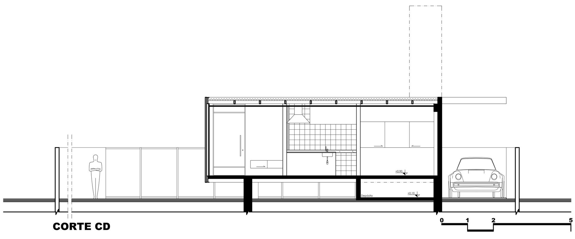 A Small Modern House From Glass, Concrete and Metal Structure in Campo Grande, Brazil by Alex Nogueira (22)