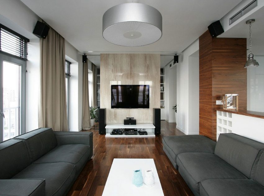 A Smart and Airy Contemporary Apartment with Comfortable Sense of Dynamics in Dnepropetrovsk by SVOYA Studio (3)