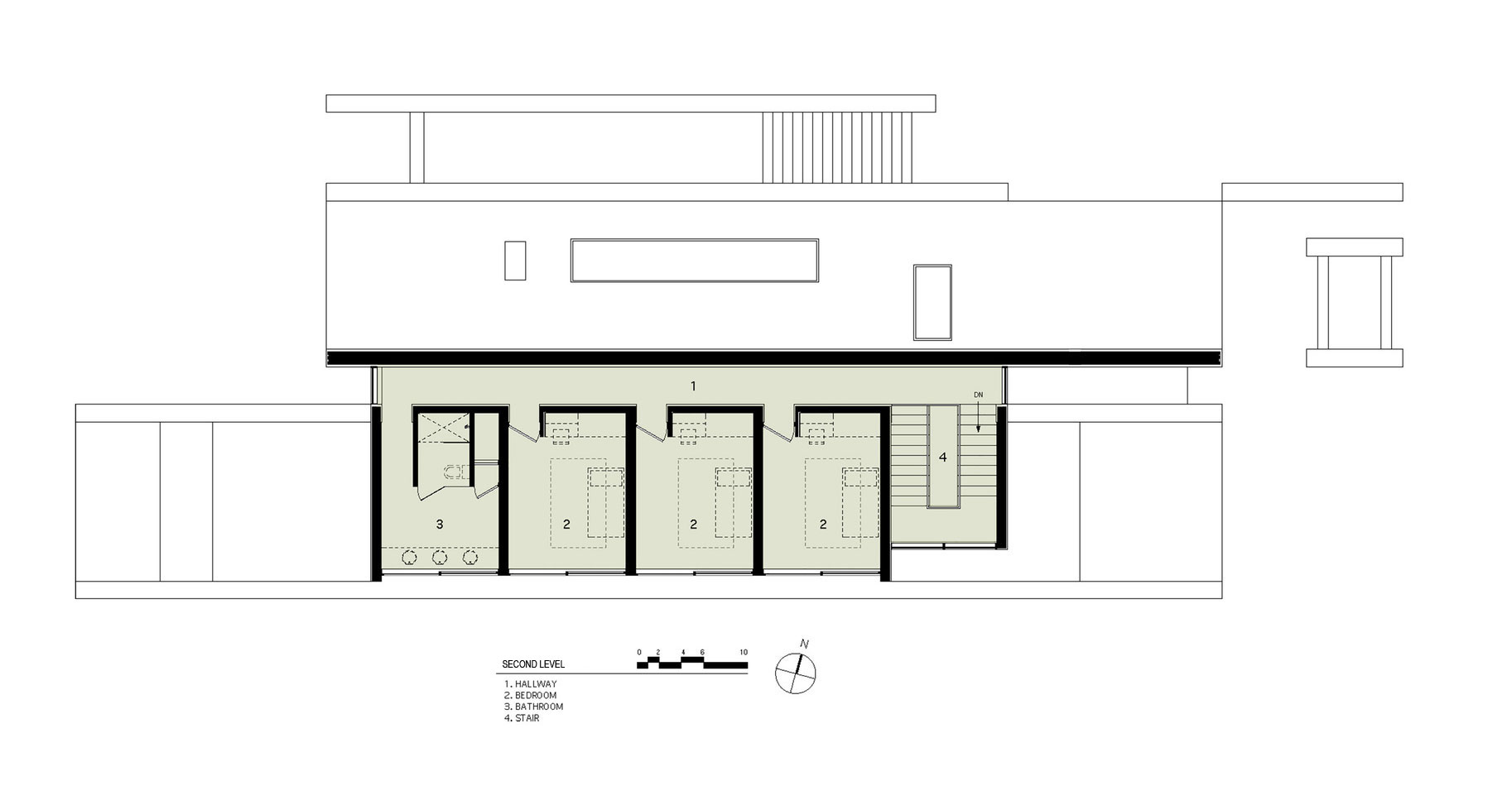 A Smart and Stylish Family Home with Series of Parallel Walls in Amagansett by Bates Masi Architects (15)