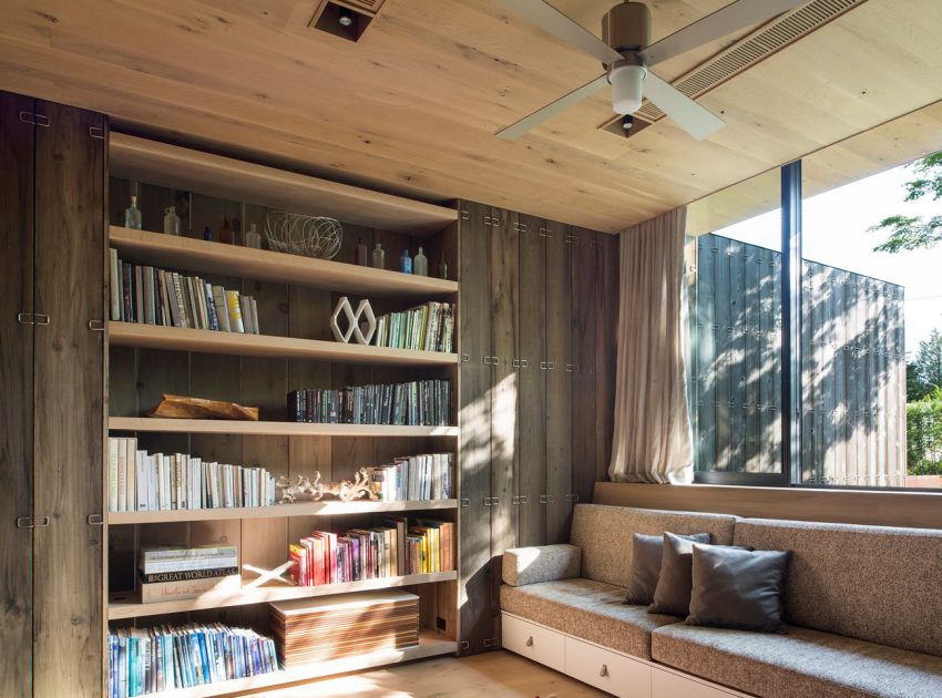 A Smart and Stylish Family Home with Series of Parallel Walls in Amagansett by Bates Masi Architects (4)