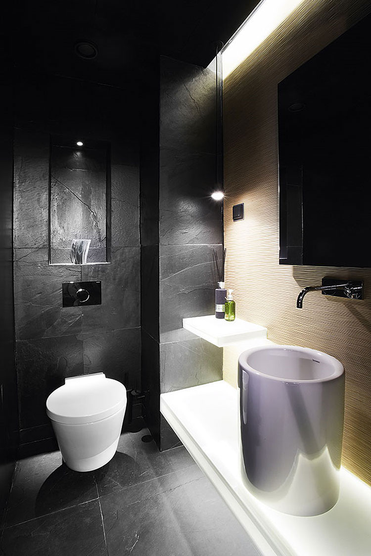 A Snazzy Contemporary Apartment Showcases a Lavish Interiors in Helsinki, Finland by Saukkonen + Partners (10)