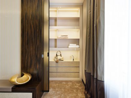 A Sophisticated Art Deco Home with Elegant Rich Wood and Golden Accents in St. Petersburg by NG Studio (16)