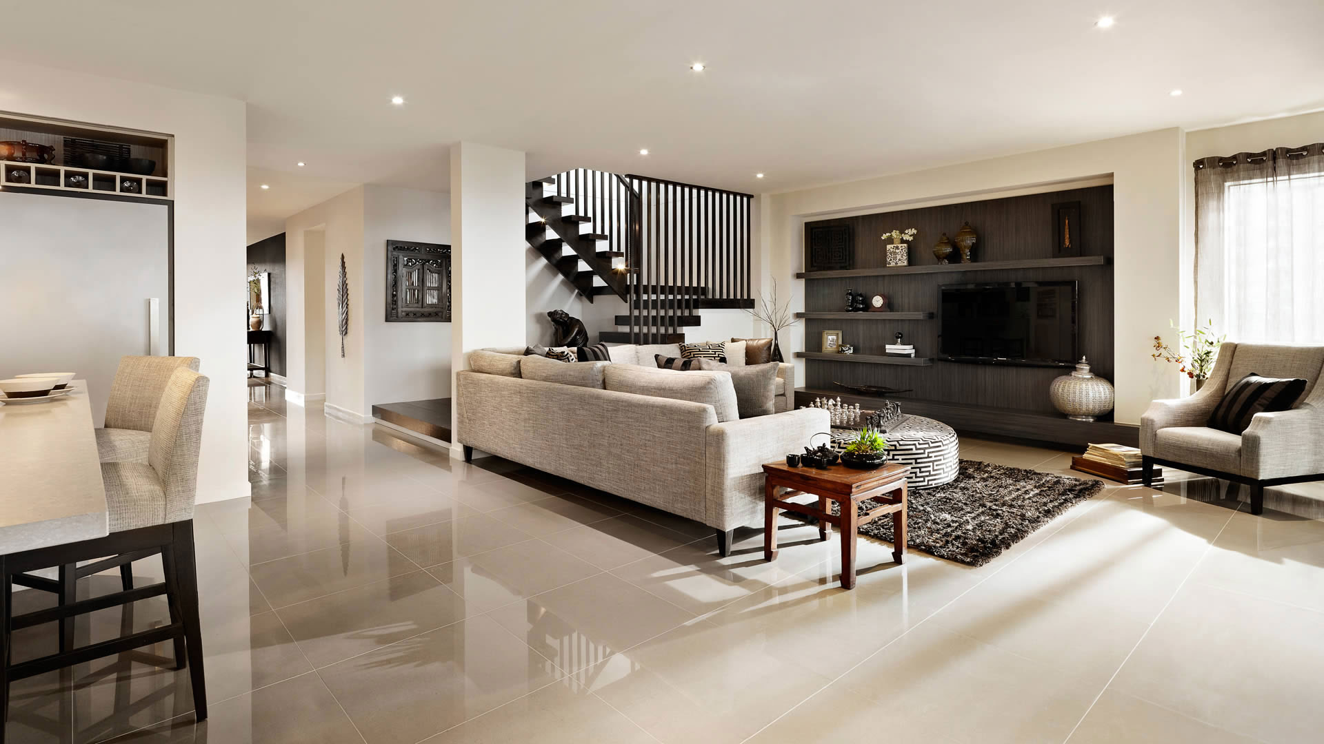 A Sophisticated Contemporary Home with Fresh and Stylish Interiors in Melbourne by Carlisle Homes (1)