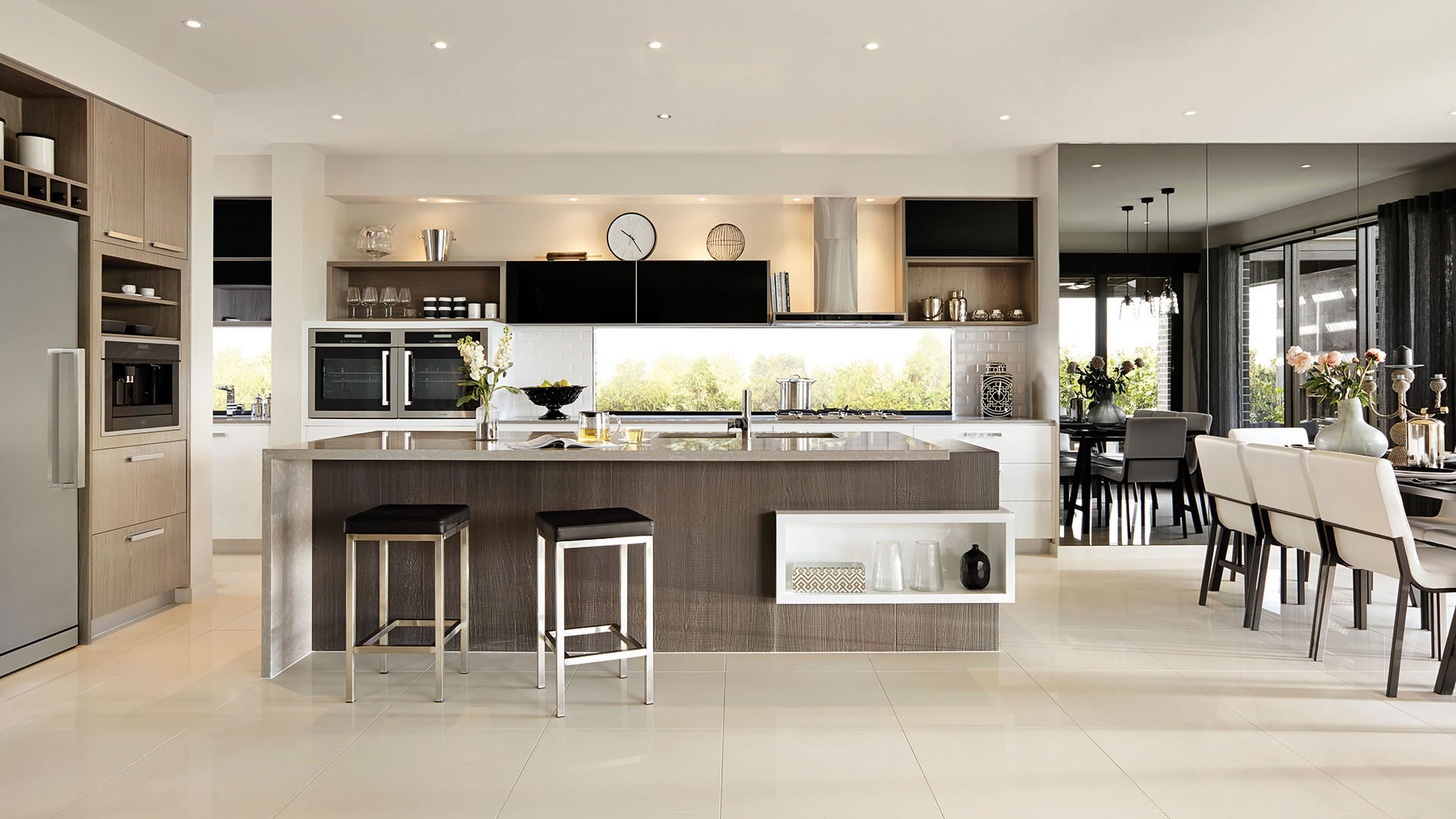A Sophisticated Contemporary Home with Fresh and Stylish Interiors in Melbourne by Carlisle Homes (10)