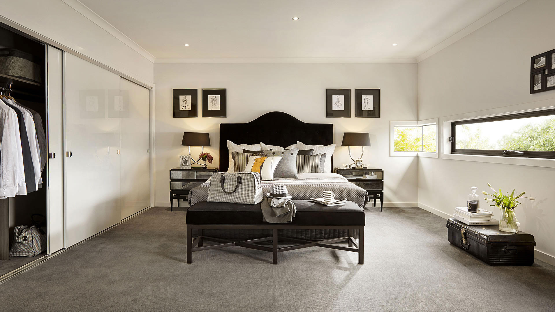 A Sophisticated Contemporary Home with Fresh and Stylish Interiors in Melbourne by Carlisle Homes (14)