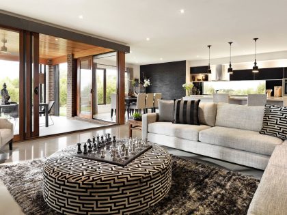 A Sophisticated Contemporary Home with Fresh and Stylish Interiors in Melbourne by Carlisle Homes (2)