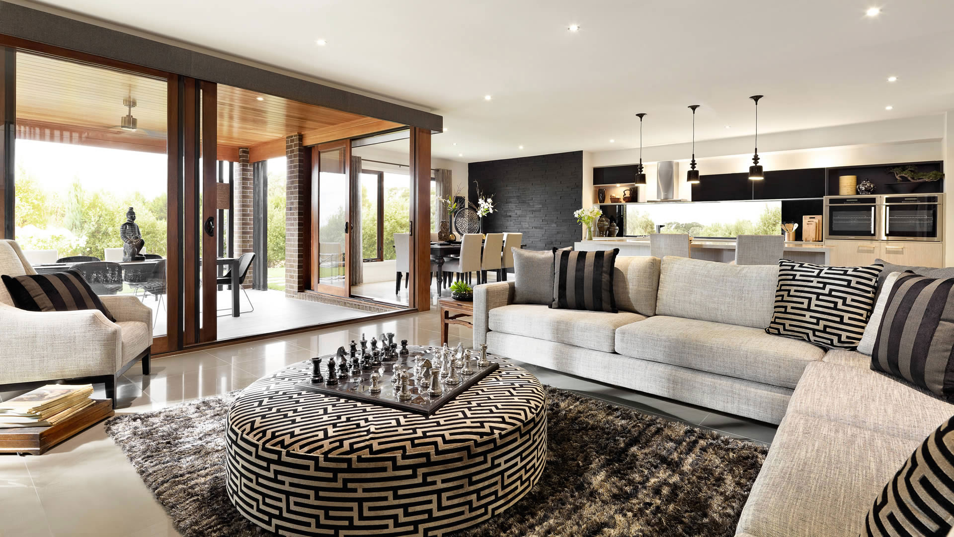 A Sophisticated Contemporary Home with Fresh and Stylish Interiors in Melbourne by Carlisle Homes (2)