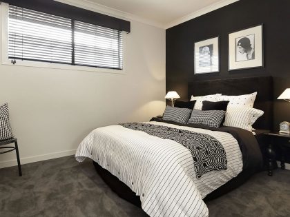 A Sophisticated Contemporary Home with Fresh and Stylish Interiors in Melbourne by Carlisle Homes (23)