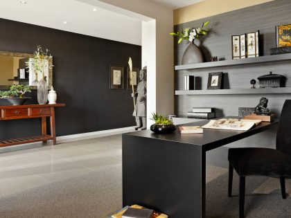 A Sophisticated Contemporary Home with Fresh and Stylish Interiors in Melbourne by Carlisle Homes (33)