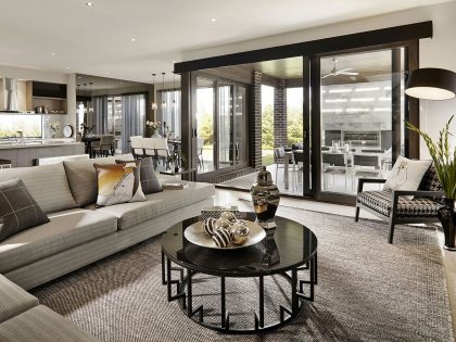 A Sophisticated Contemporary Home with Fresh and Stylish Interiors in Melbourne by Carlisle Homes (4)