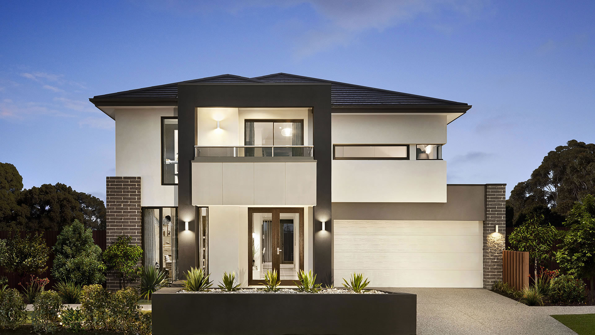 A Sophisticated Contemporary Home with Fresh and Stylish Interiors in Melbourne by Carlisle Homes (41)