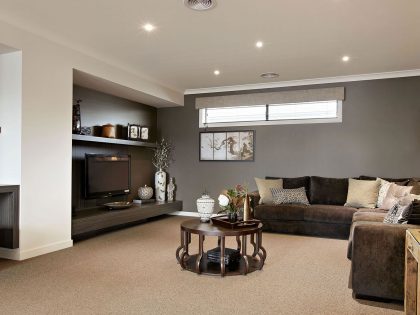 A Sophisticated Contemporary Home with Fresh and Stylish Interiors in Melbourne by Carlisle Homes (6)