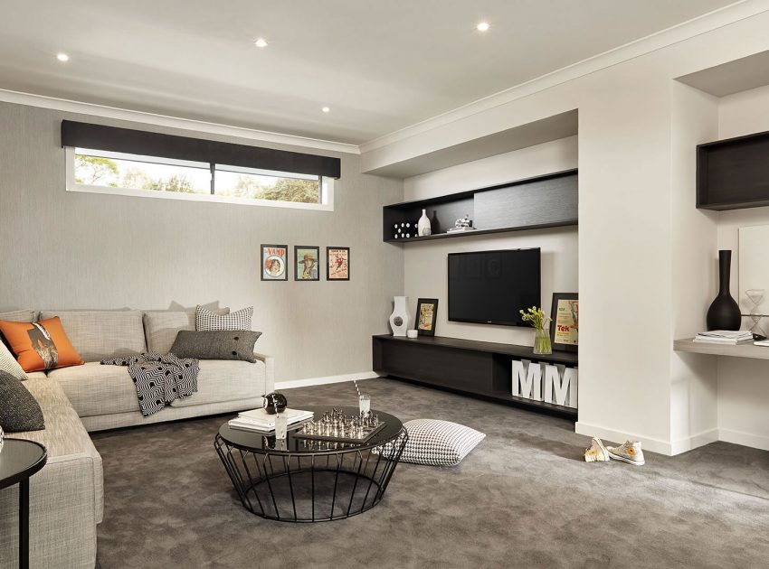 A Sophisticated Contemporary Home with Fresh and Stylish Interiors in Melbourne by Carlisle Homes (7)