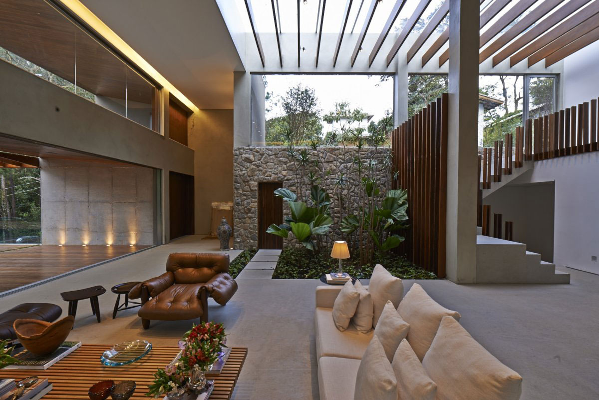 A Sophisticated Contemporary Home with Stunning Views in Nova Lima by Anastasia Arquitetos (11)