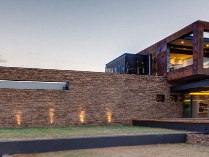 A Sophisticated and Warm Home with Unique and Stunning Views in Pretoria, South Africa by Nico van der Meulen Architects (18)